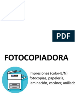 Afiche Fotocopiadora