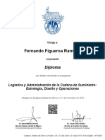Diploma Logistica y Administracion de La Cadena de Suministro PDF