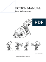 Instruction Manual: Star Adventurer