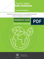 Guia Aprendizaje Estudiante 5to Grado Ciencia s5 PDF