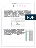 Conceptos de Excel.