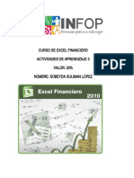 Excel Financiero-Actividades de Aprendizaje 3