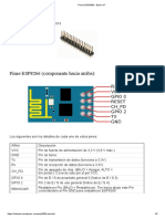 Pinout ESP8266 - Bytes IoT
