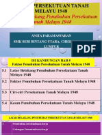 5.1 Latar Belakang Penubuhan Persekutuan Tanah Melayu 1948