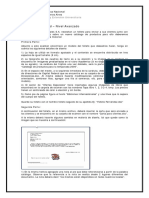 Aplicación MS Word – Folleto, carta, tabla de clientes y catálogo de libros