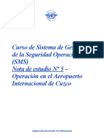 OACI SMS Nota 05  (R13-A)