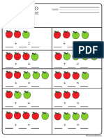 Apple Addition and Subtraction PDF