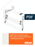 AVENTOS-HF Bi Fold Lift System
