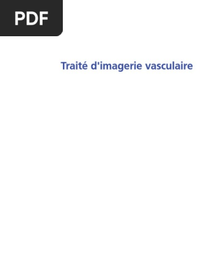 Traite D Imagerie Vasculaire Pdf Radiographie Angiographie