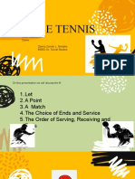 Table Tennis: Other Rules of The Game Danna Zendie L. Medalla BSED 2A-Social Studies