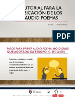 Tutorial para Ubicar Audios Poemas Biblioteca Del Csa PDF