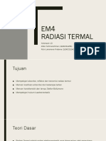 Jumat Pagi - 13 - EM4 - Radiasi Termal