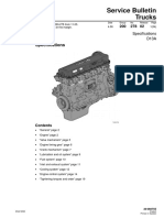 Service Bulletin Trucks: Specifications