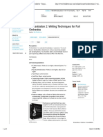 Orchestration 2: Writing Techniques For Full Orchestra - Requirements