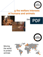Integrating the welfare interests of humans and animals