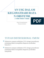 Peran USG Dalam KGD Obsgyn