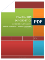 Evaluacion Diagnostica Investigacion PDF