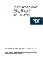 Informe Tecnico Teatro Mauri
