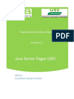 Java Server Pages (JSP) : Programación Orientada A Objetos