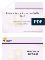 Balance Productivo Ecuador 07-10