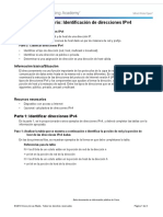 PT - 3 - Lab - Identifying IPv4 Addresses