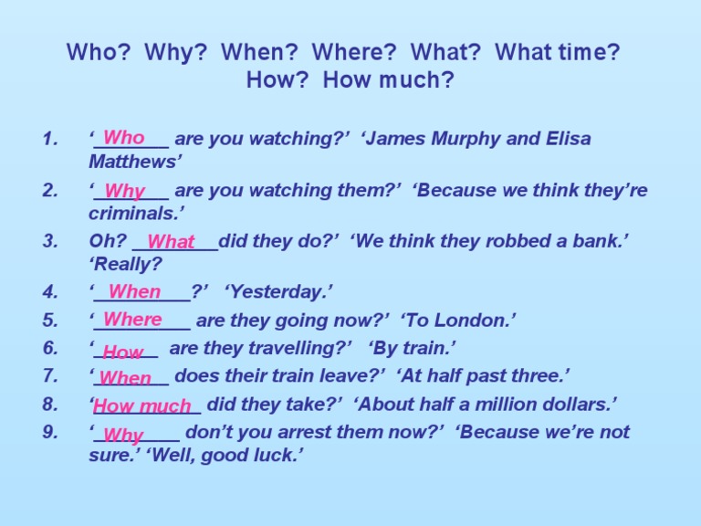 Questions About Criminal Suspects | PDF