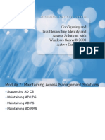 Configuring and Troubleshooting Identity and Access Solutions With Windows Server® 2008 Active Directory®