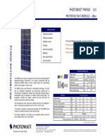 Photowatt Pw500: - 12V Photovoltaic Module - Jbox