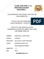 Informe Final 5 Introduccion A Las Teleomunicaciones