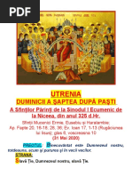 Duminica a 7-a după Paşti, a Sf.Părinţi de la Sinodul I Ecumenic, 31.05.2020.doc