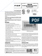 Fdu Fdu Fdu Fdu Fdu-80 - 80 - 80 - 80 - 80: 400, Afc-600, and Nfs-640 Fire Alarm Control Panels (Facps)