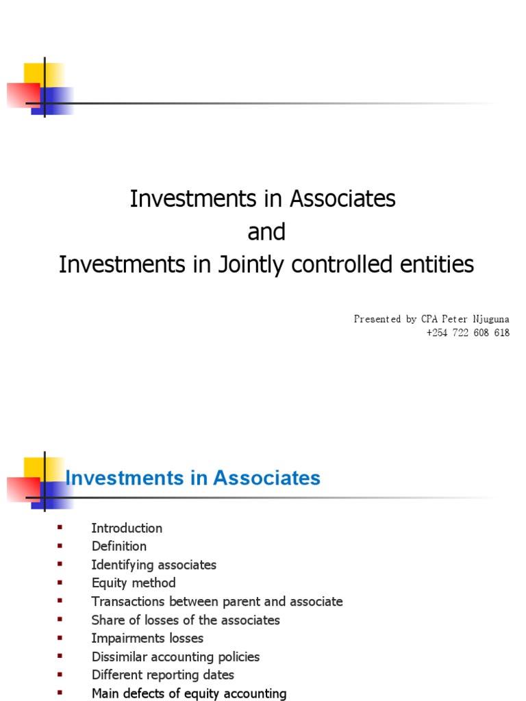 Understanding Investments in Associates | PDF | Goodwill (Accounting ...