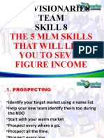 THE 5 MLM SKILLS THAT WILL LEAD YOU TO SEVEN FIGURE INCOME