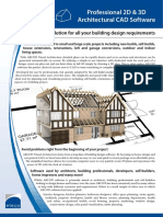 Professional 2D & 3D Architectural CAD Software: The Quick and Easy Solution For All Your Building Design Requirements