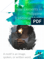 Visual Elements in Philippine Traditional Motifs and Crafts