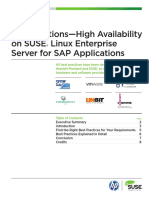 Sap Solutions High Availability On SLES For Sap Apps PDF
