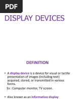 Display Devices