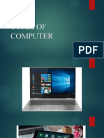 TYPES OF COMPUTER