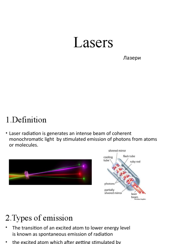 Understanding Laser Technology Basics | PDF | Laser | Emission Spectrum