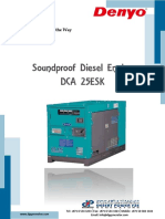 Soundproof Diesel Engine Dca 25esk: The Power You Can Trust, The Way To Work Faster