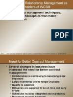 Relationship and Contract Management