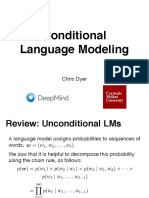 Lecture 7 - Conditional Language Modeling