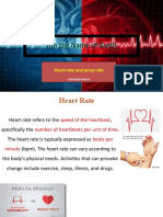 Heart Rate and Pulse Rate