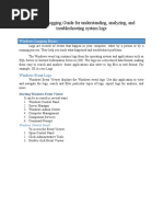 Windows Logging Guide