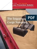 The Importance of Cargo Sampling: P&I Loss Prevention Bulletin