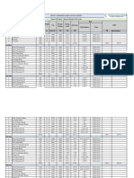 Cooling Load sheet 