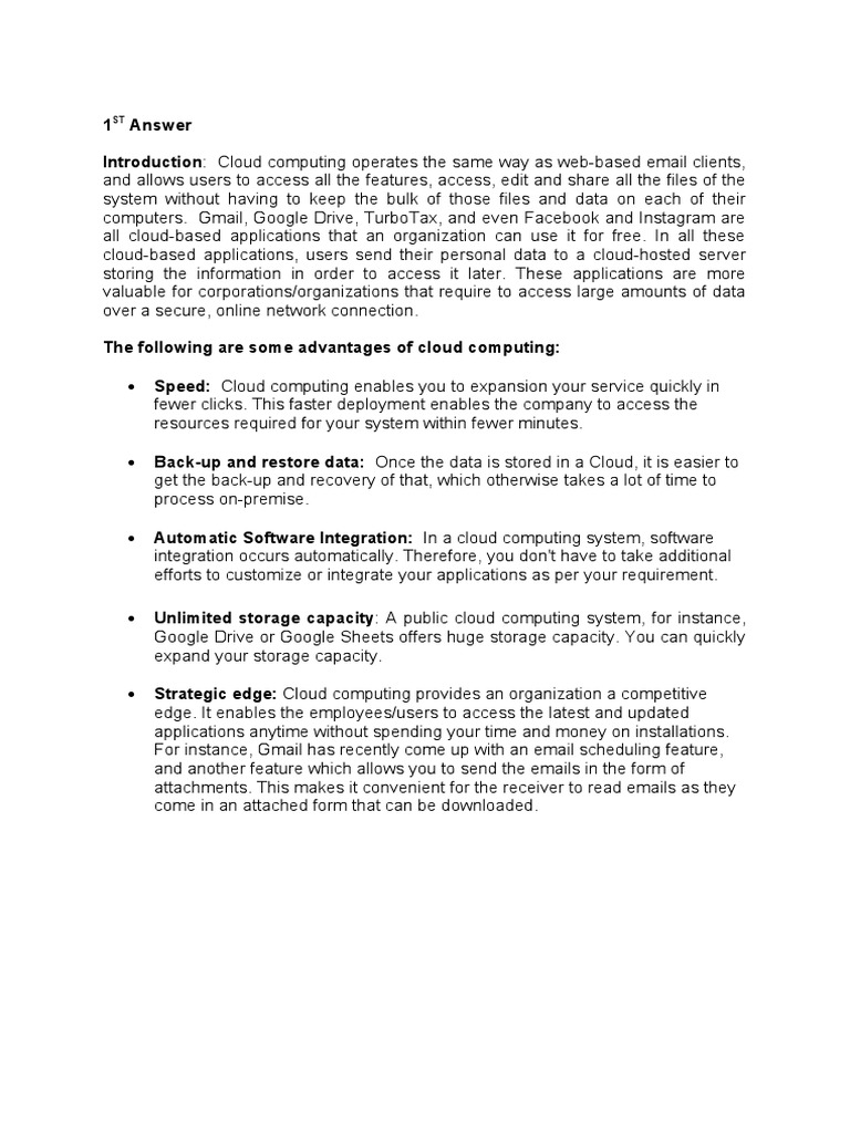 Benefits of Hybrid Cloud Computing | PDF | Cloud Computing | Enterprise ...