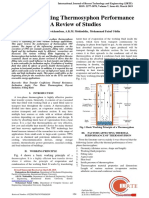 Factors Affecting Thermosyphon Performance - A Review of Studies