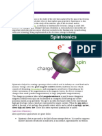 Magnetic Moment: Spintronics