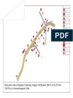 Road Safety Works On Highway Connecting Virajpete With Byndoor (SH-27) at CH 235.50 To 236.20 K.M in Narasimharajapura Taluk